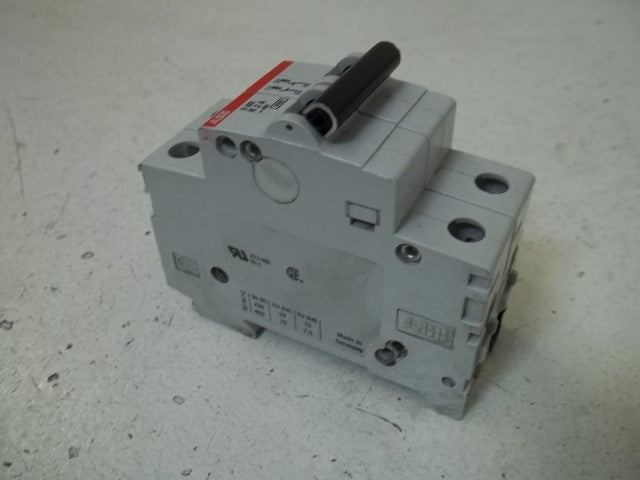 LOT OF 3 ABB S202-K2A CIRCUIT BREAKER *NEW NO BOX*