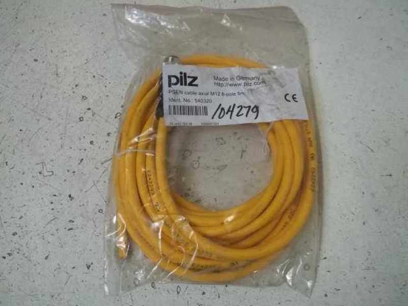 PILZ 540320 PSEN CABLE AXIAL M12 8-P * NEW IN FACTORY BAG *