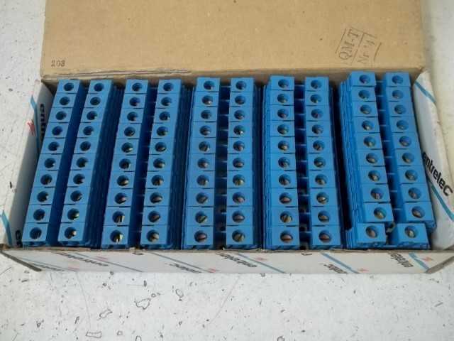 LOT OF 50 ENTRELEC 0125 120 11 TERMINAL BLOCK *NEW IN BOX*