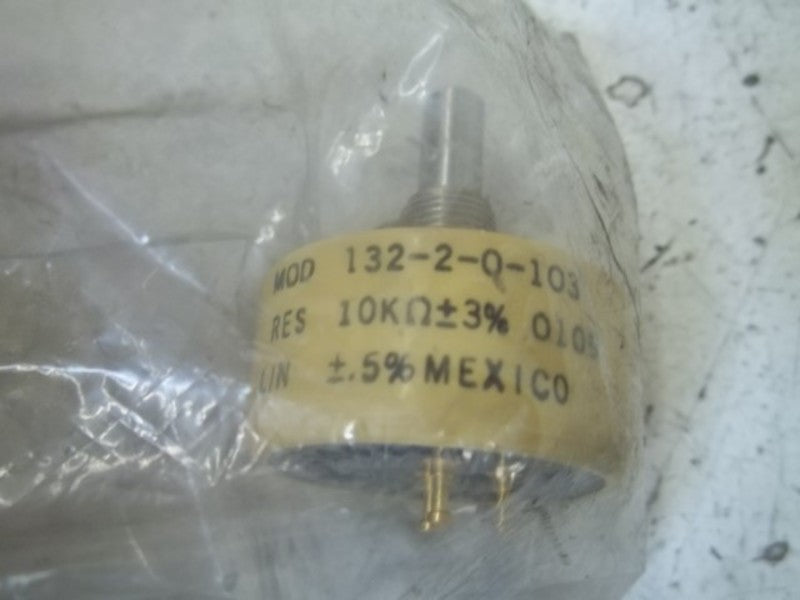 SPECTROL 132-2-0-103 POTERNTIOMETER * NEW IN FACTORY BAG *