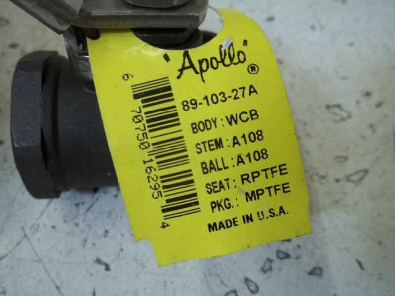 APOLLO 89-103-27A 1/2" BALL VALVE * NEW OUT O F A BOX *