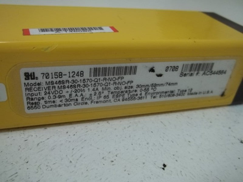STI MS46SR-301570-Q1-R-NO-FP 24VDC 1.4A UNMP