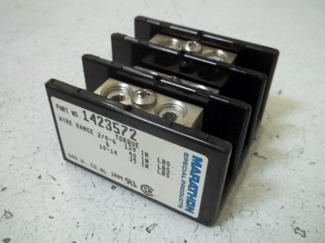 LOT OF 4 MARATHON 1423572 TERMINAL BLOCK *NEW IN BOX*