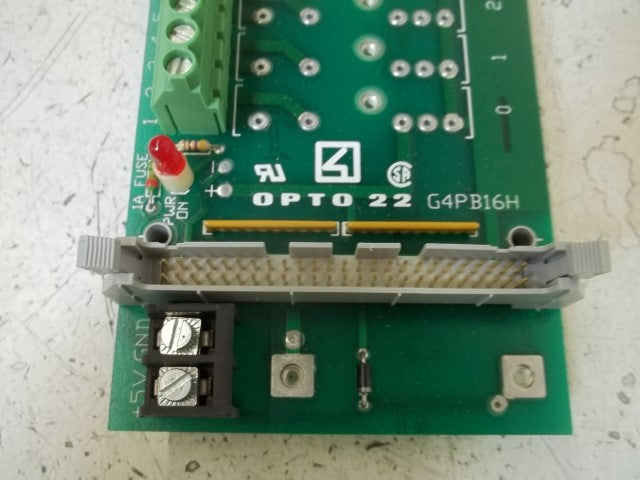 OPTO 22 G4PB16H CHANNEL RACK * NEW IN BOX *