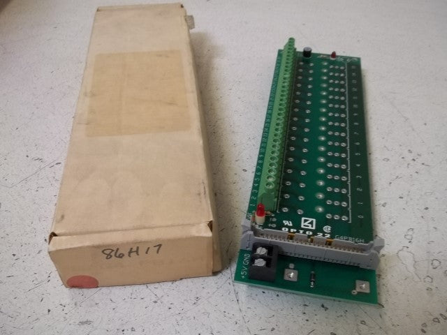 OPTO 22 G4PB16H CHANNEL RACK * NEW IN BOX *