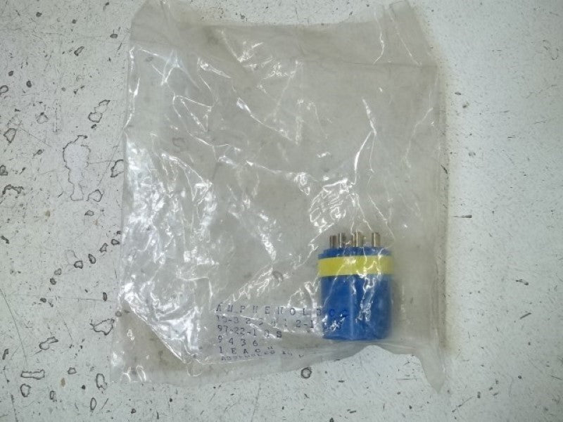 AMPHENOL 97-22-18S CONNECTOR * NEW IN FACTORY BAG *