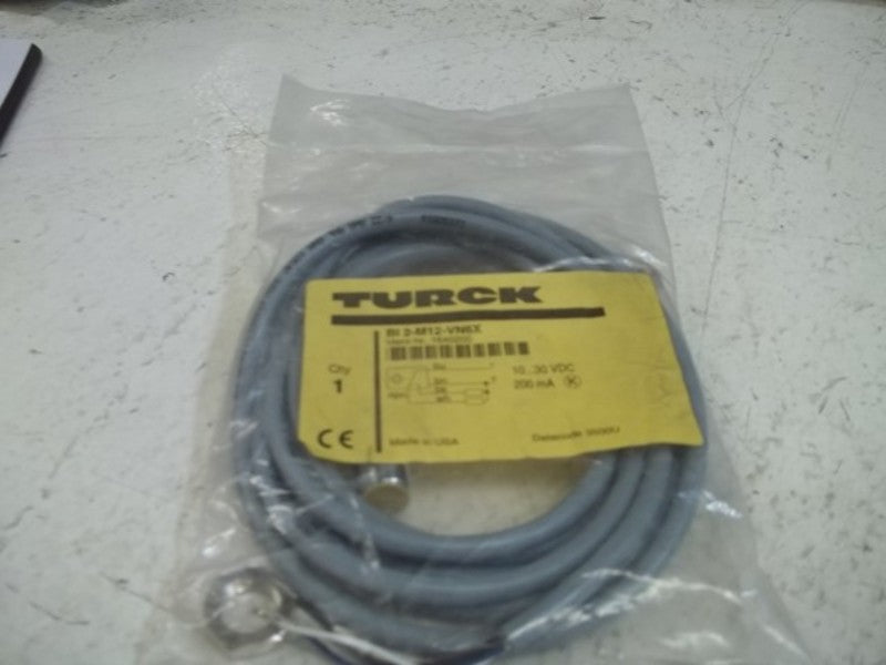 TURCK BI2-M12-VN6X PROXIMITY SWITCH * NEW IN FACTORY BAG *