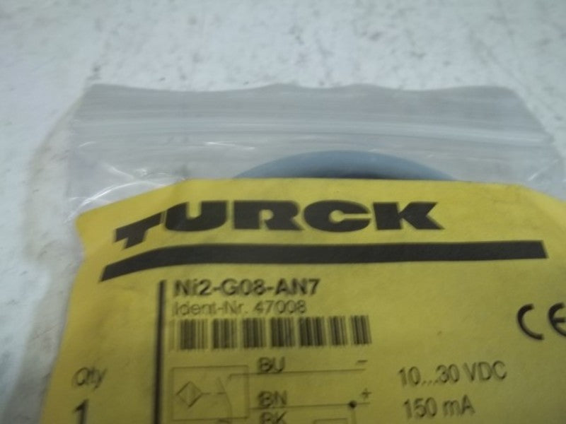 TURCK Ni2-G08-AN7 SENSOR * NEW IN FACTORY BAG *