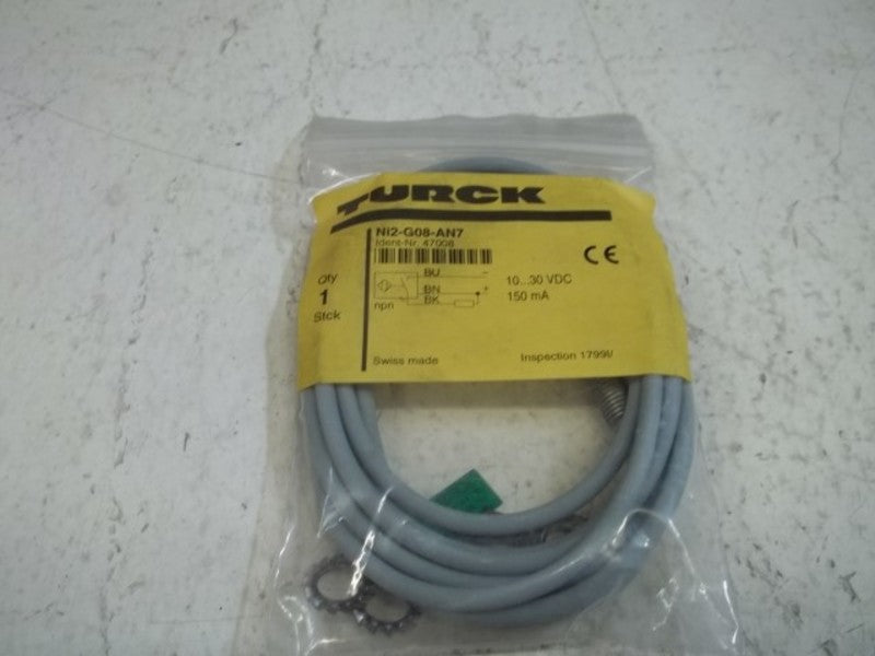 TURCK Ni2-G08-AN7 SENSOR * NEW IN FACTORY BAG *
