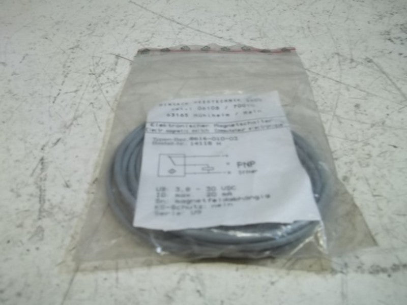 BINSACK REEDTECHNIK H14118 PROXIMITY SWITCH * NEW IN BAG *