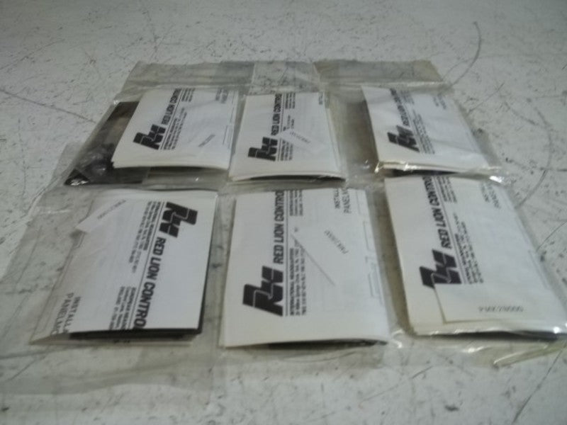 LOT OF 6 RED LION CONTROLS PMK2B000 PANEL ACCESSORY KIT *NEW IN BOX*