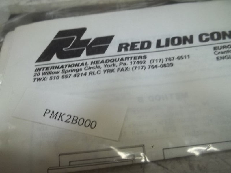 LOT OF 6 RED LION CONTROLS PMK2B000 PANEL ACCESSORY KIT *NEW IN BOX*