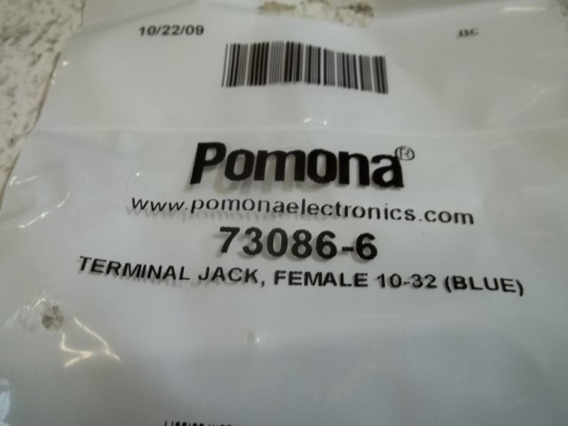 POMONA 73086-6 TERMINAL JACK FEMALE 10-32 * NEW IN FACTORY BAG *