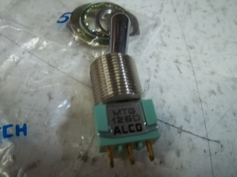 ALCOSWITCH MTG-126D TOGGLE SWITCH * NEW IN FACTORY BAG *
