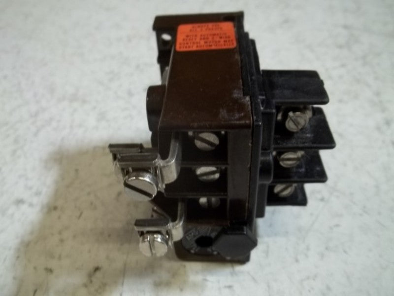 KLOCKNER MOELLER Z0-11/K-NA OVERLOAD RELAY 600V * USED *