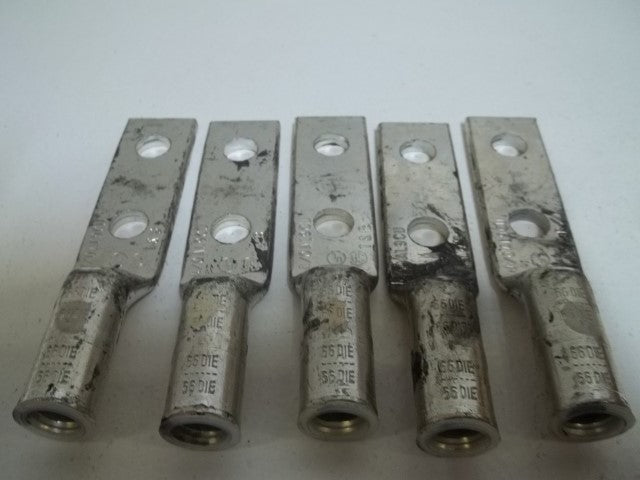 LOT OF 5 60250 THOMAS & BETTS LUG PRESSURE TERMINAL CONNECTOR *NEW IN BOX*