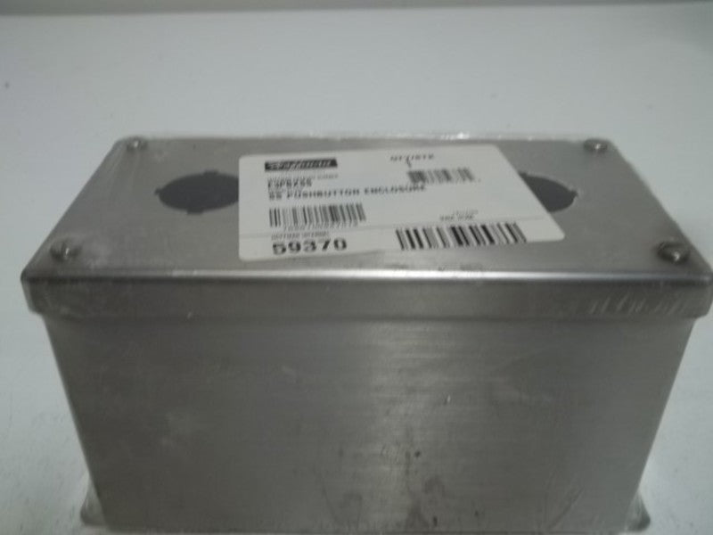 HOFFMAN E3PBXSS PUSHBUTTON ENCLOSURE * NEW IN ORIGINAL PACKAGE *