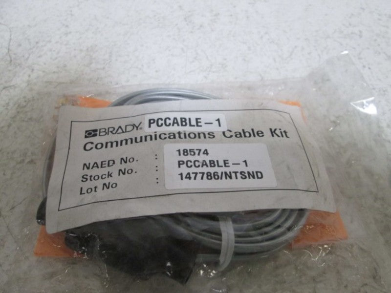 BRADY PCCABLE-1 COMMUNICATIONS CABLE * NEW IN A BAG *