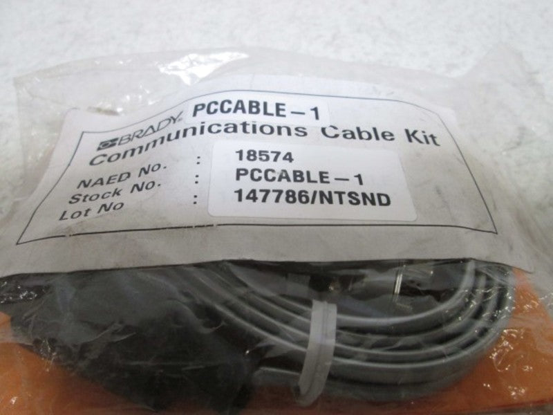 BRADY PCCABLE-1 COMMUNICATIONS CABLE * NEW IN A BAG *