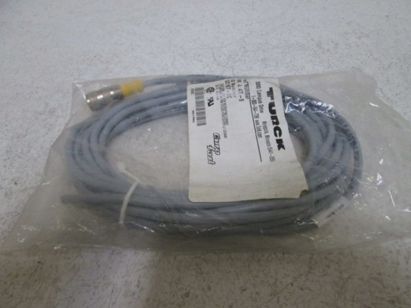 TURCK RK4.4T-5 CORDSET * NEW IN FACTORY BAG *