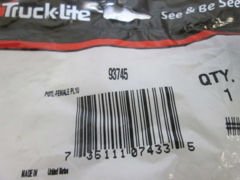 TRUCK-LITE 903745 WIRE HARNESS FEMALE * NEW IN A BAG *