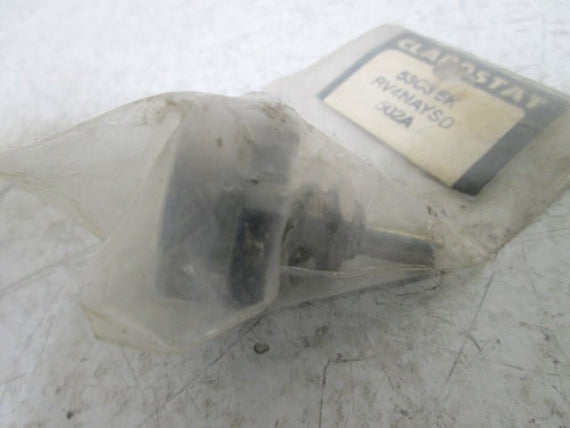 CLAROSTAT 53C35K, RV4NAYSD502A POTENTIOMETER * NEW IN FACTORY BAG *