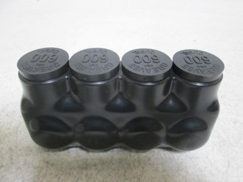 LOT OF 4 GREAVES USA600-4 PRE-INSULATED CONNECTORS *NEW IN BOX*