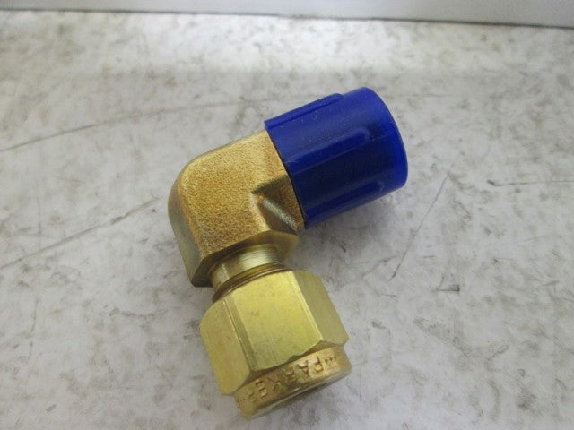 LOT OF 20 PARKER 4-4 CBZ-B MALE ELBOW BRASS 1/4" *NEW IN BOX*