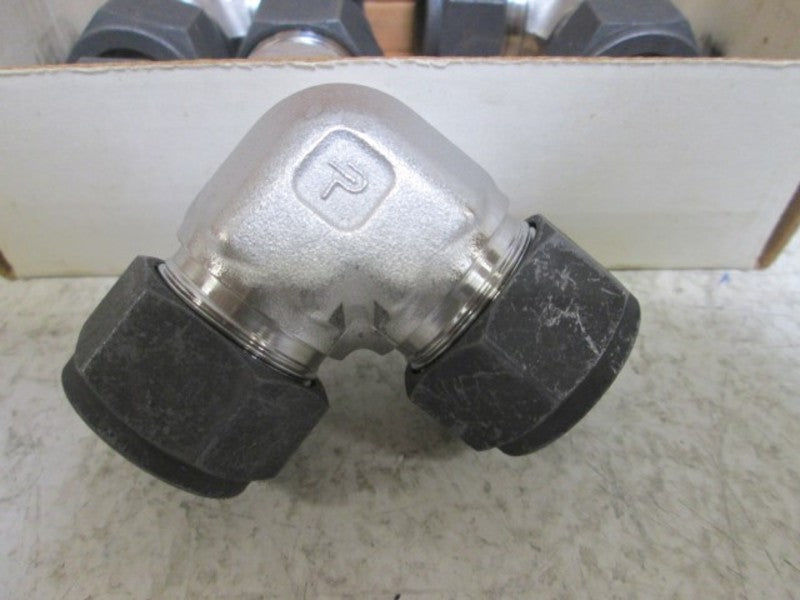 LOT OF 4 PARKER 12-12 EBZ-SS ELBOW UNION 3/4 TUBE *NEW IN BOX*