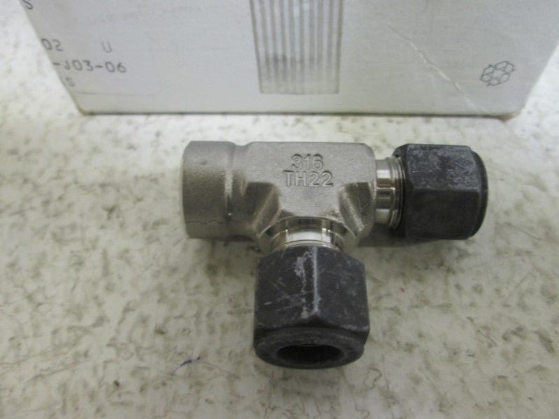 LOT OF 5 PARKER 6-4-6 MBZ-SS CPI FITTING *NEW IN BOX*
