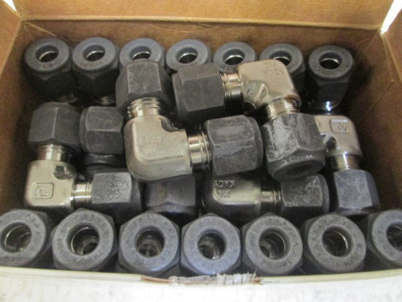 LOT OF 20 PARKER 4-4 EBZ-SS ELBOW UNION *NEW IN BOX*