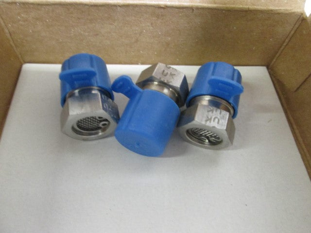 LOT OF 3 PARKER 4MDF-SS PIPE FITTING *NEW IN BOX*