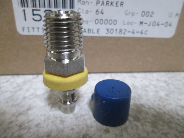 LOT OF 25 PARKER 30182-4-4C PUSH LOK *NEW IN BOX*