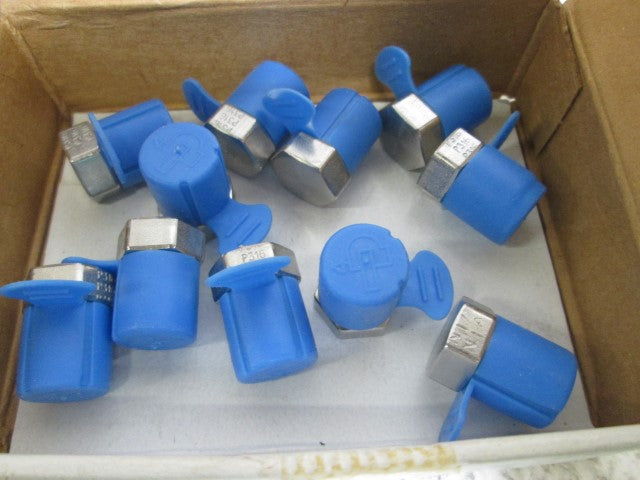 LOT OF 14 PARKER 4 PNZ-SS CPI CAP FITTING *NEW IN BOX*