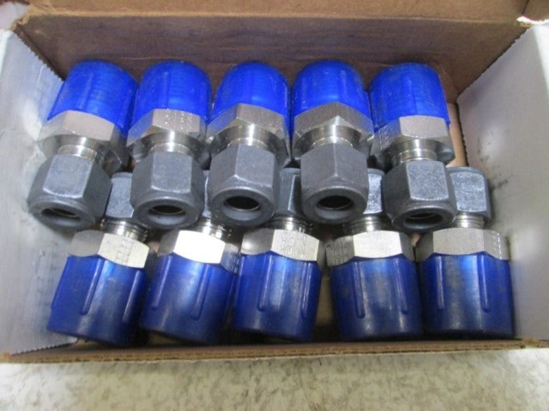 LOT OF 10 PARKER 6-8 FBZ-SS MALE ADAPTER *NEW IN BOX*