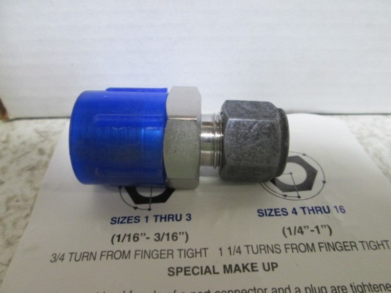 LOT OF 10 PARKER 6-8 FBZ-SS MALE ADAPTER *NEW IN BOX*