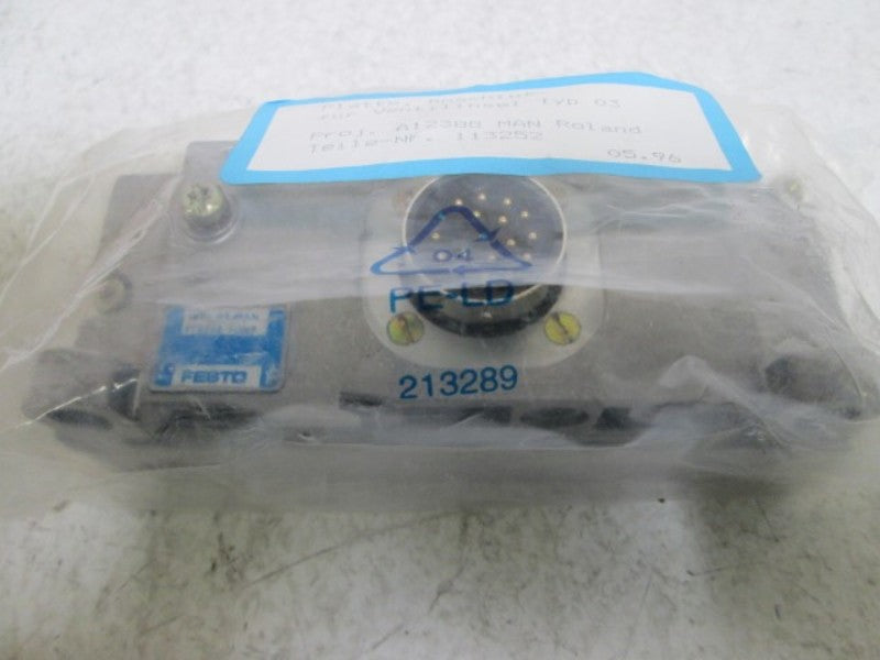 FESTO IEPL-03-MAN VALVE * NEW IN A BAG *