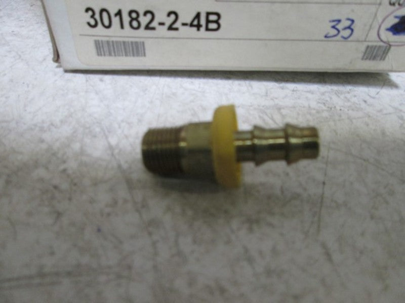 LOT OF 33 PARKER 30182-2-4B FLUID CONNECTORS *NEW IN BOX*