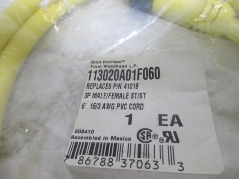 DANIEL WOODHEAD 41018 113020A01F060 * NEW IN FACTORY BAG *