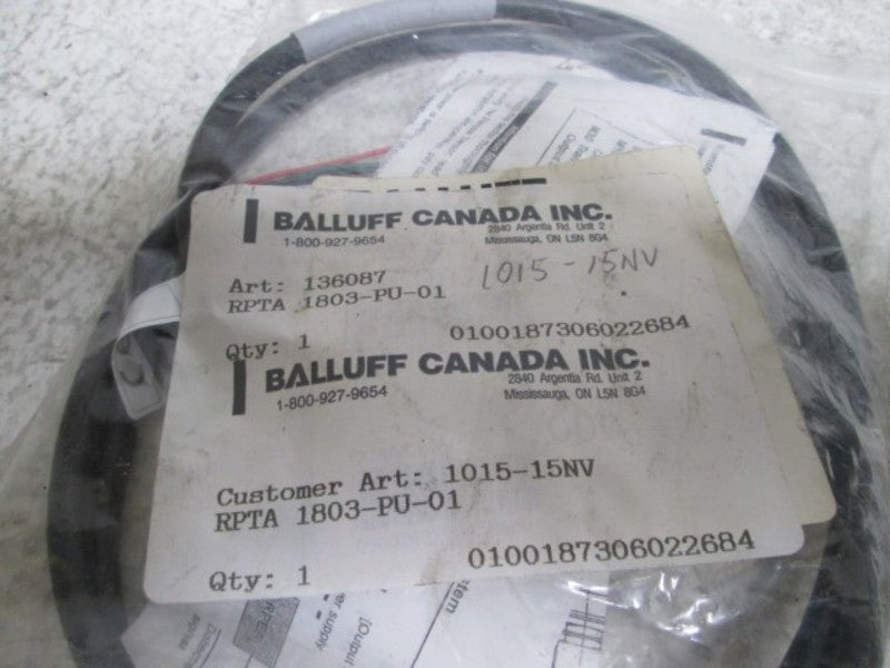 BALLUFF RPTA 1803-PU-01 BESINDUCTIVE SENSOR * NEW IN A BAG *