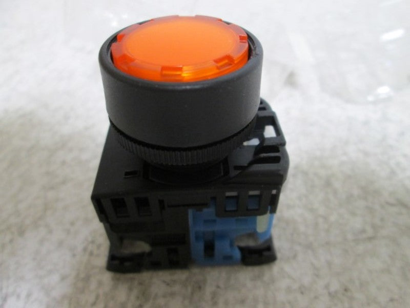 FUJI AR22F0L-10E3A PUSHBUTTON AMBER * ORIGINAL PACKAGE *
