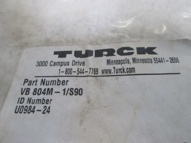 TURCK VB 804M-1/S90 PICOFAST MULTIFOX * NEW IN A BAG *