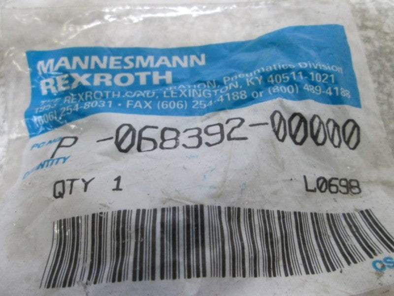 REXROTH P-068392-00000 PNEUMATIC ELBOW FITTING KIT * NEW IN A BAG *