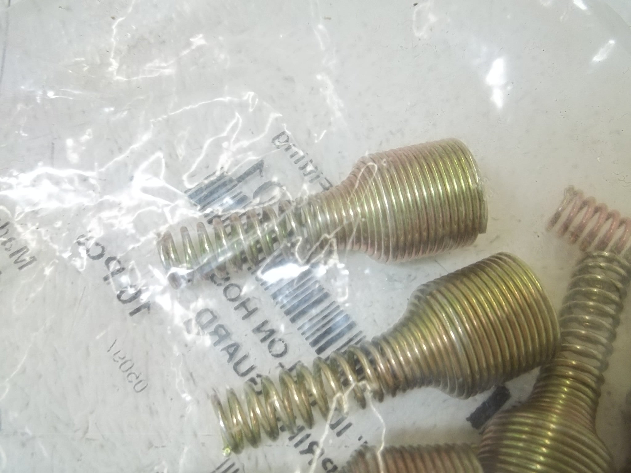 LOT OF 10 NYCOIL 00201 1/8" ID NYLON HOSE SPRING GUARD *NEW IN A FACTORY BAG*
