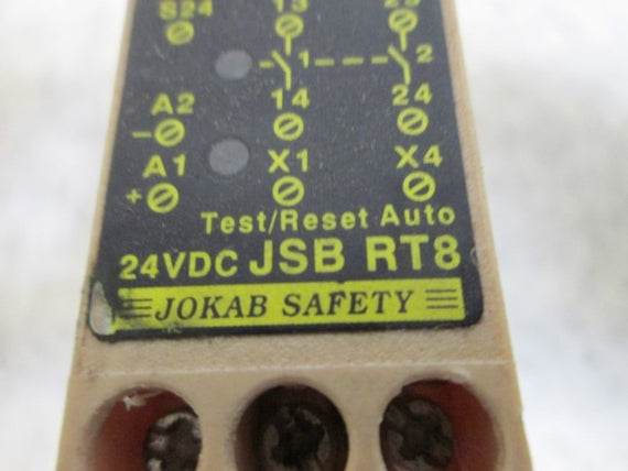 JOKAB JSB RT8 SAFETY RELAY 24VDC * NEW NO BOX *
