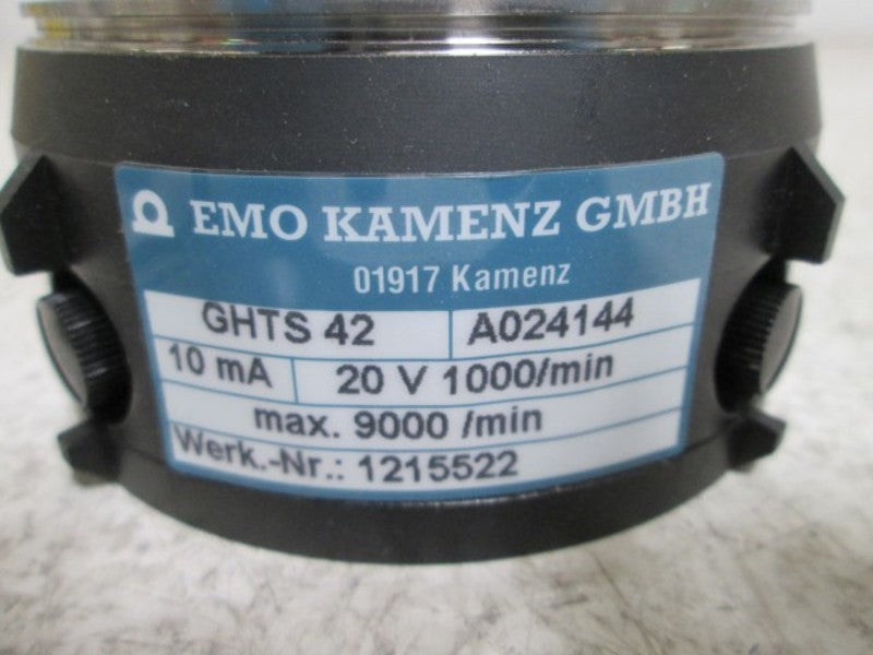EMO KAMENZ GHTS 42 TACHOMETER GENERATOR (COVER ONLY) * NEW OUT  OF BOX *