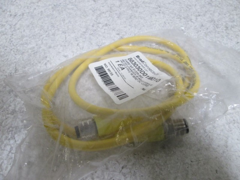 DANIEL WOODHEAD 81228-002 883030D01M010 CORDSET * NEW IN FACTORY BAG *