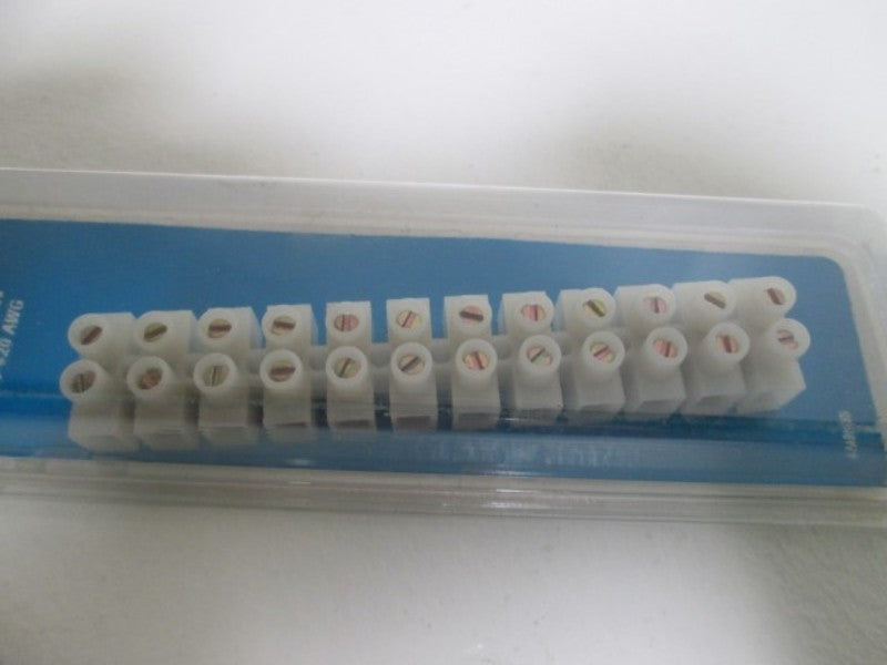 LOT OF 10 IDEAL 89-608 BARRIER STRIP TERMINAL BLOCK *ORIGINAL PACKAGE*