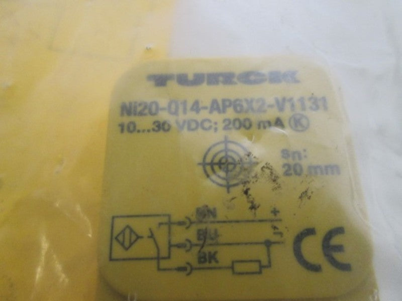 TURCK Ni20-Q14-AP6X2-V1131 RECTANGULAR SENSOR * NEW IN FACTORY BAG *