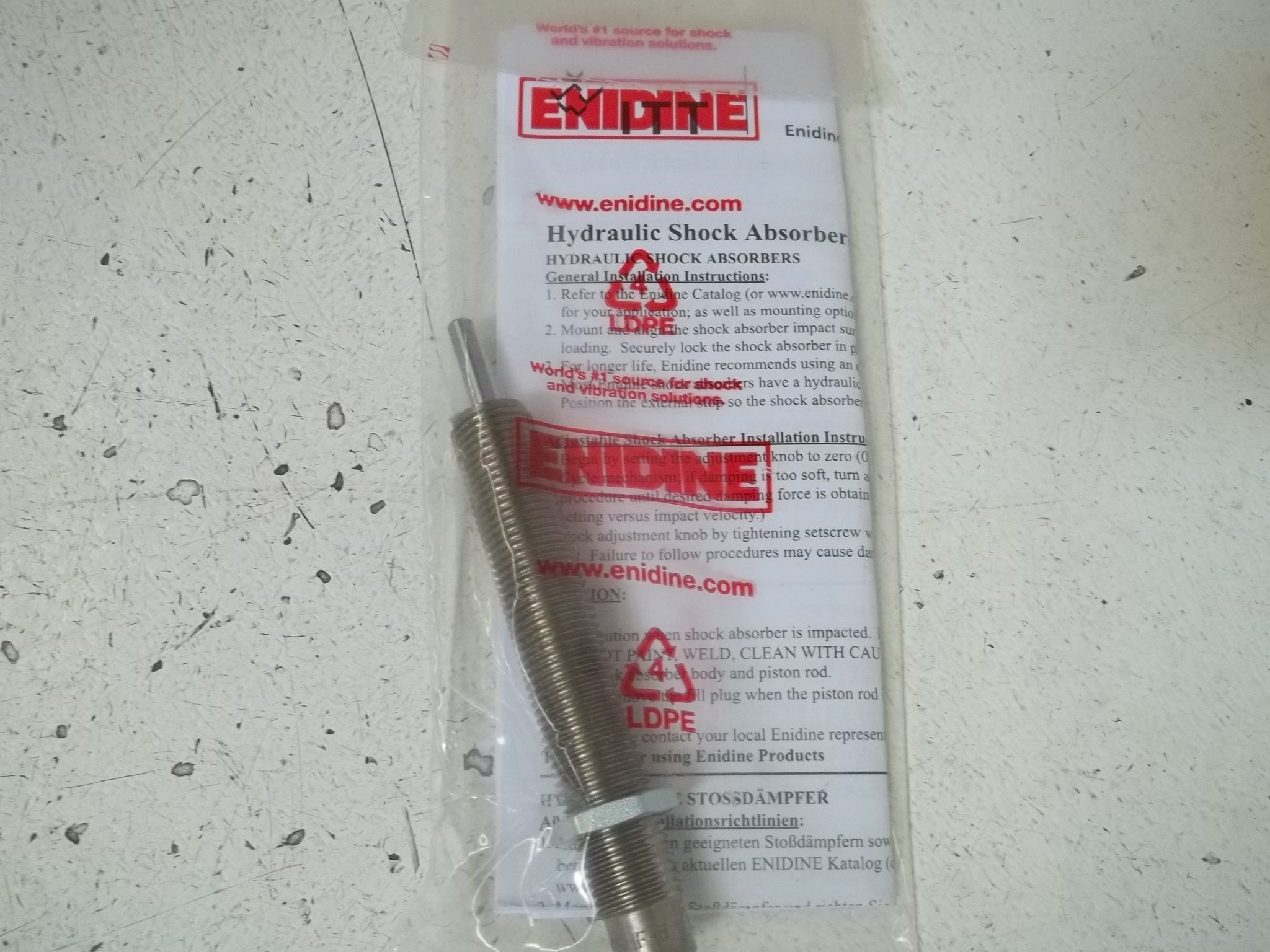 ENIDINE PM25IF-3 SHOCK ABSORBER * NEW IN A FACTORY BAG *